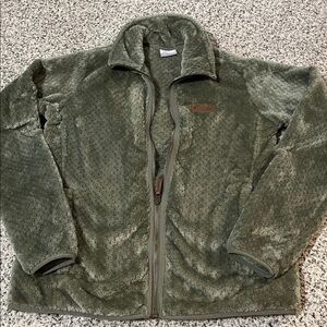 Women’s Columbia Fire Side II full zip fleece jacket size medium